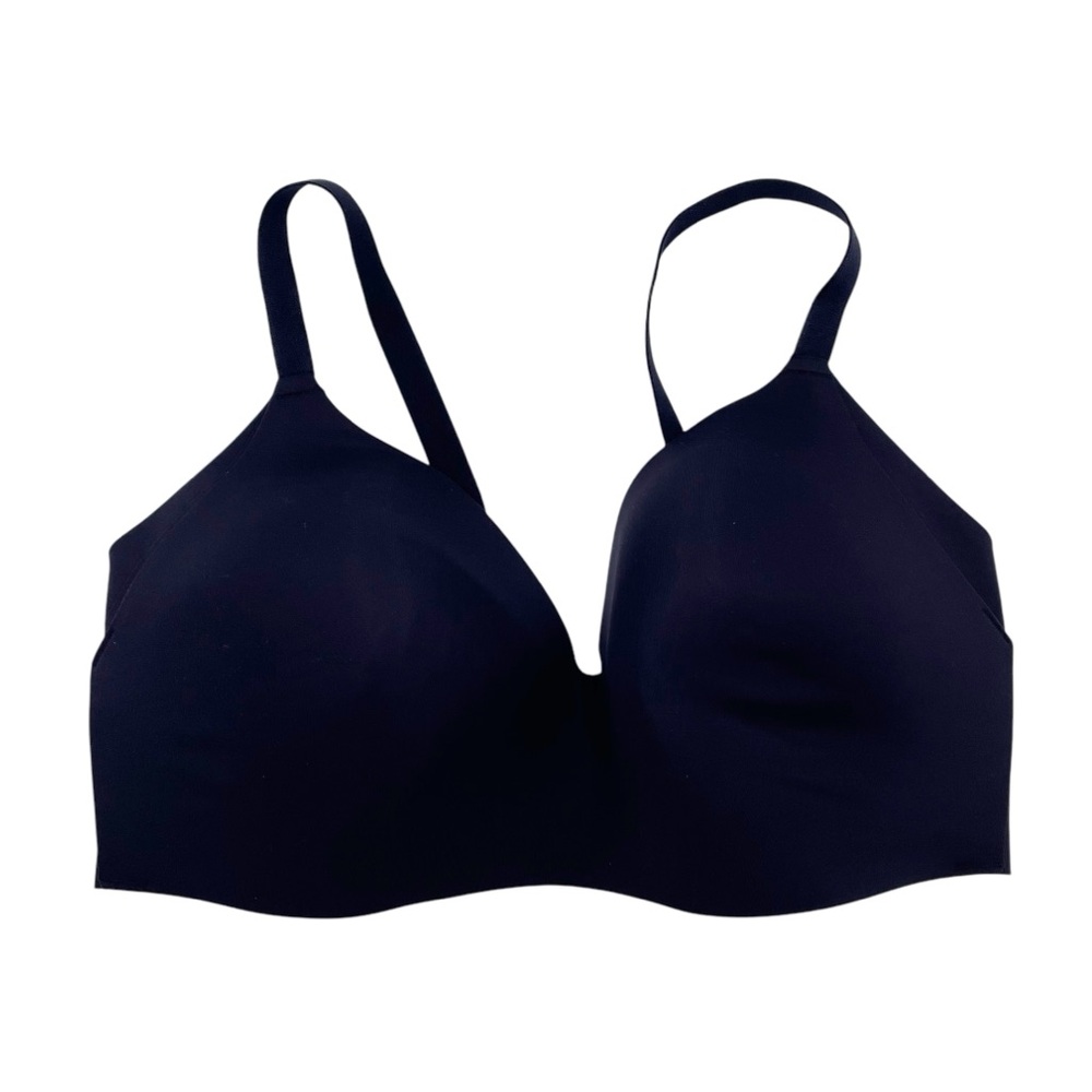 NEW Knix WingWoman Contour Wireless Molded Bra Black Size 6 32DD 34DD 32E/DDD